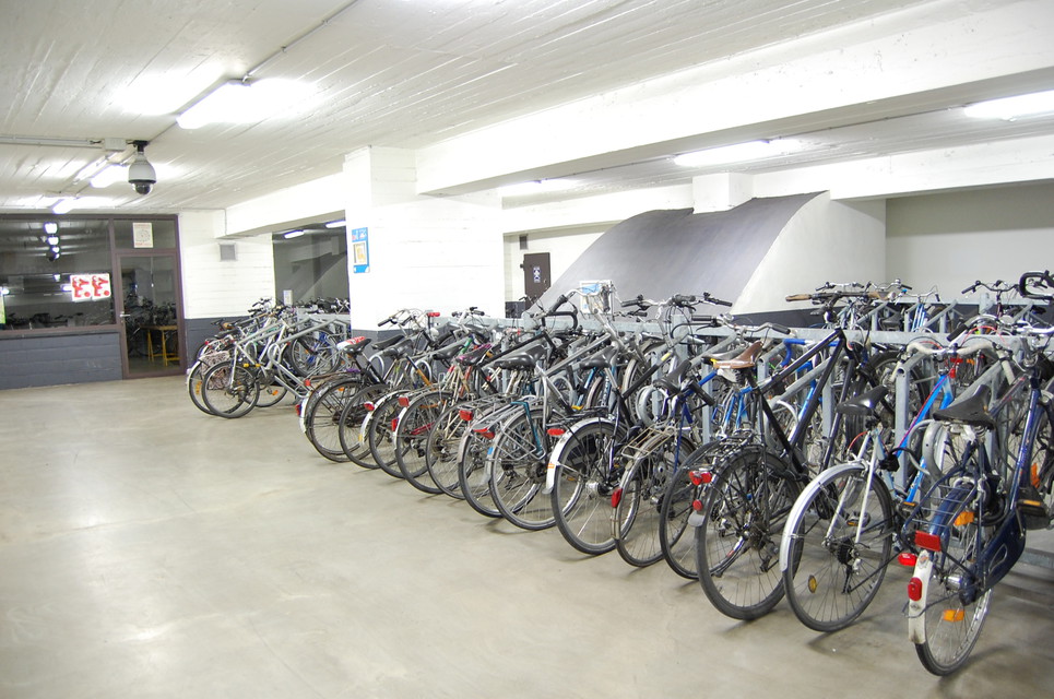 Parking à vélo au sol « Bugelparker »